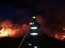 Požár větví Nesvačily 10-2018
